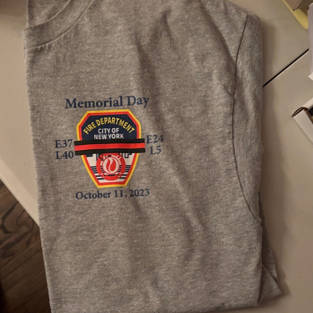Fire Department Memorial Day t shirt
